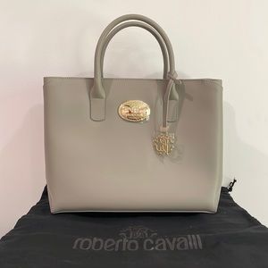 NWT Roberto cavalli Ruga Bordeaux L130 bag